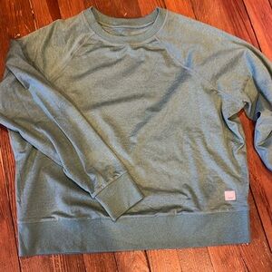 Vuori LS Halo Crew Marsh Heather